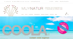 Desktop Screenshot of muynatur.com