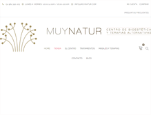 Tablet Screenshot of muynatur.com